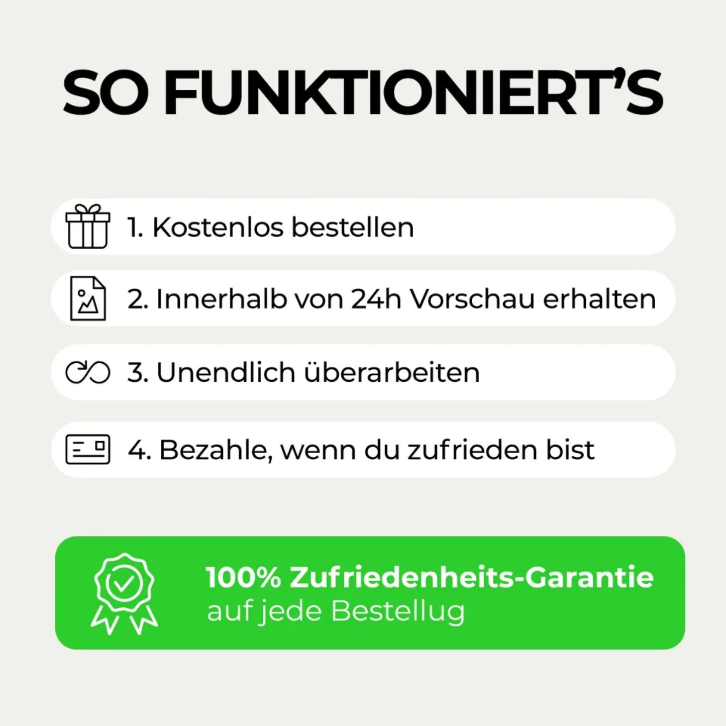 So funktionierts