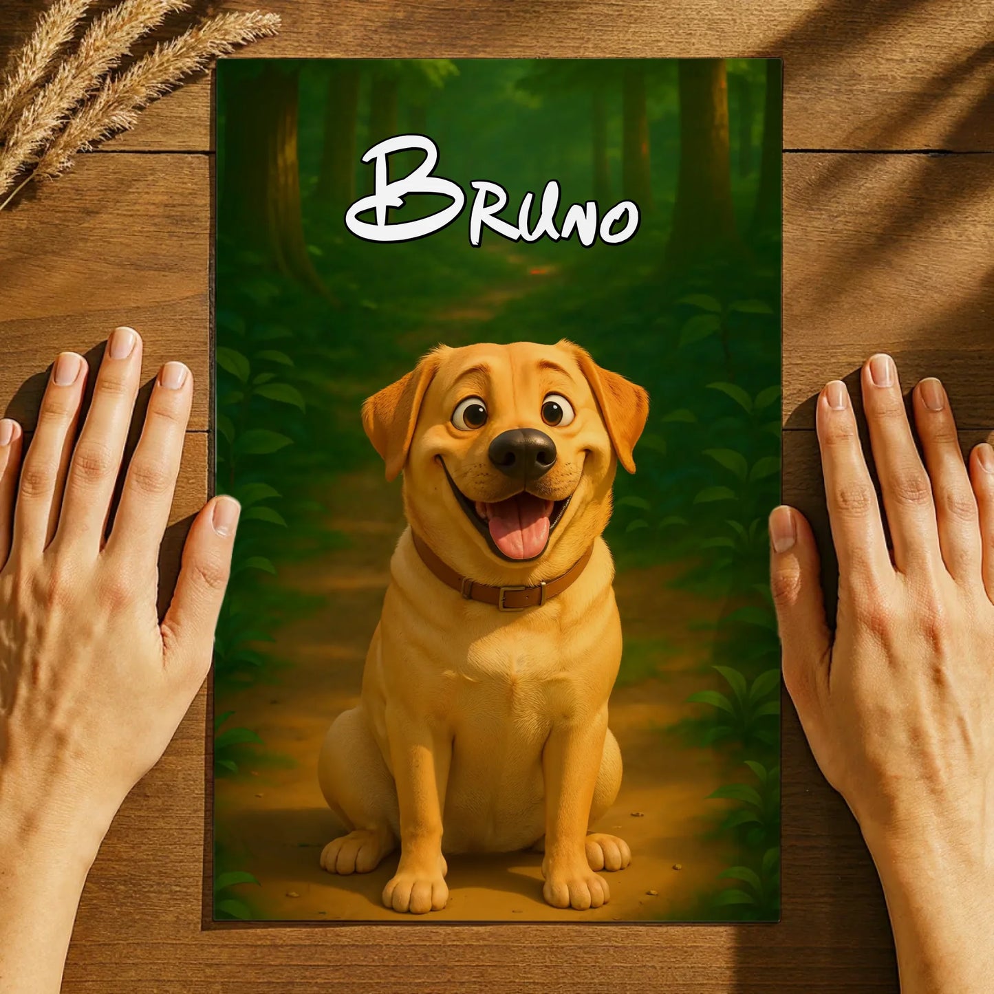 Dein Hund im 3D Film-Stil
